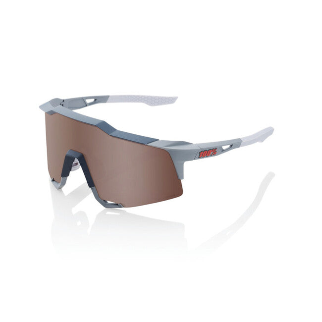 100% Sonnenbrille Speedcraft, Soft Tact Stone Grey