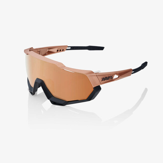 100% Sonnenbrille Speedtrap, Matte Copper Chromium