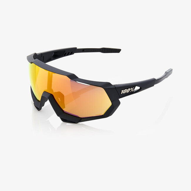 100% Sonnenbrille Speedtrap, Soft Tact Black