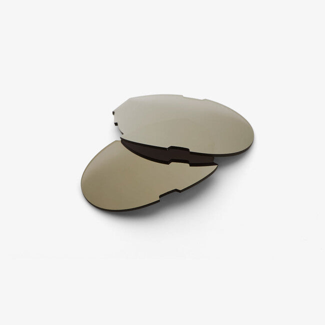 100% WESTCRAFT Doppel- Ersatzgläser, Soft Gold Mirror