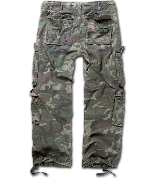 Brandit Pure Vintage Hose, woodland