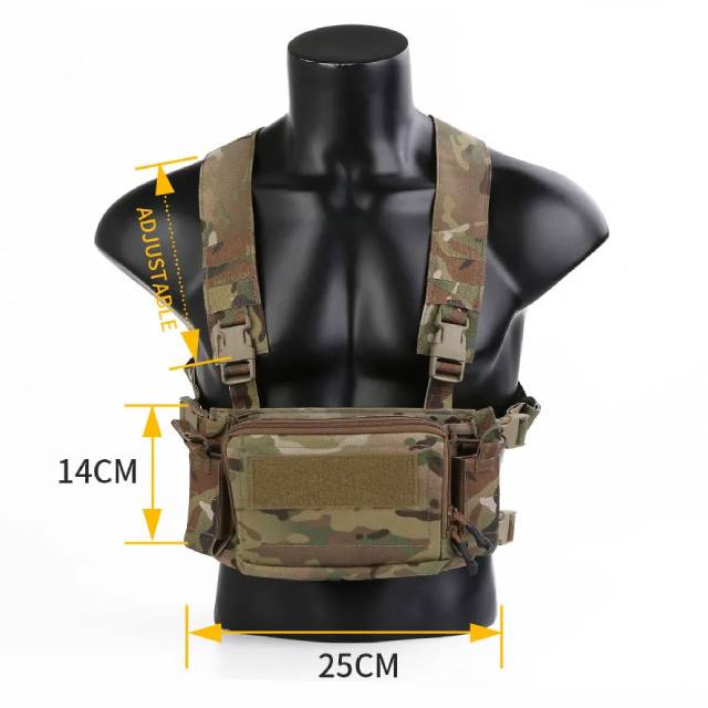 Emersongear Micro Chest Rig D3CR, Rangergrün 500D