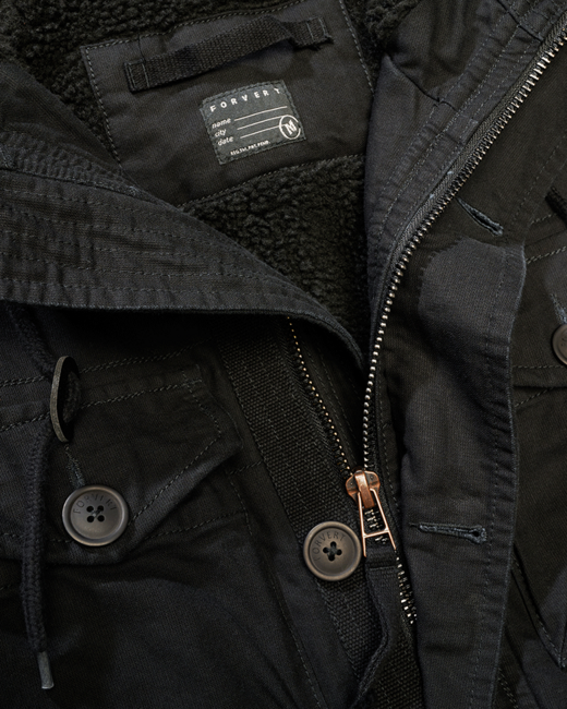 Brandit Forvert Beobachter Jacke, schwarz