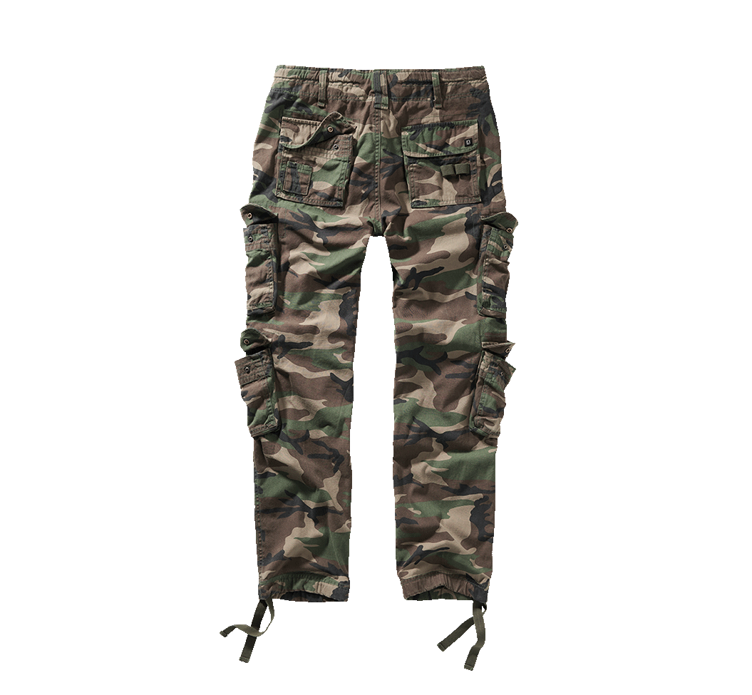 Brandit Pure Slim Fit nohavice, woodland
