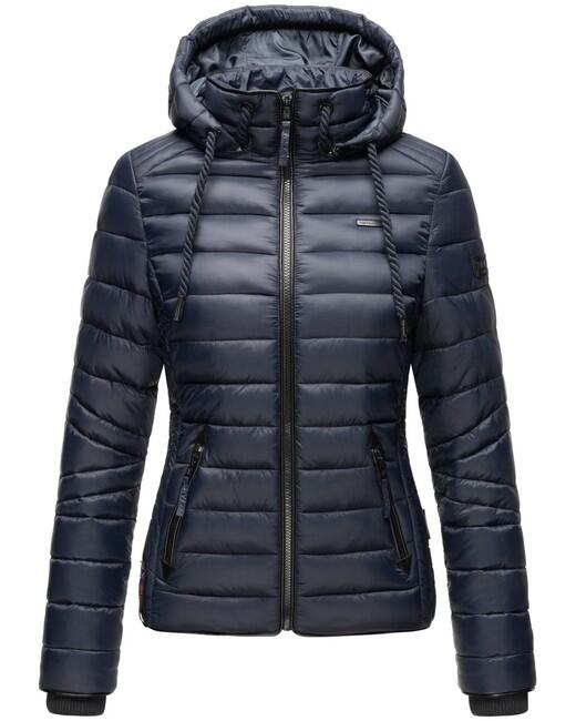 Navahoo Lulana damen Übergangsjacke mit kapuze, navy