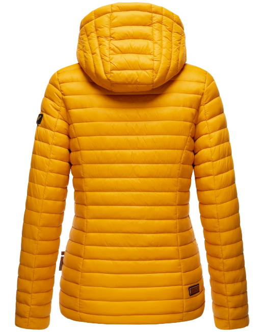 Marikoo ASRAA damen-Übergangsjacke mit Kapuze, gelb