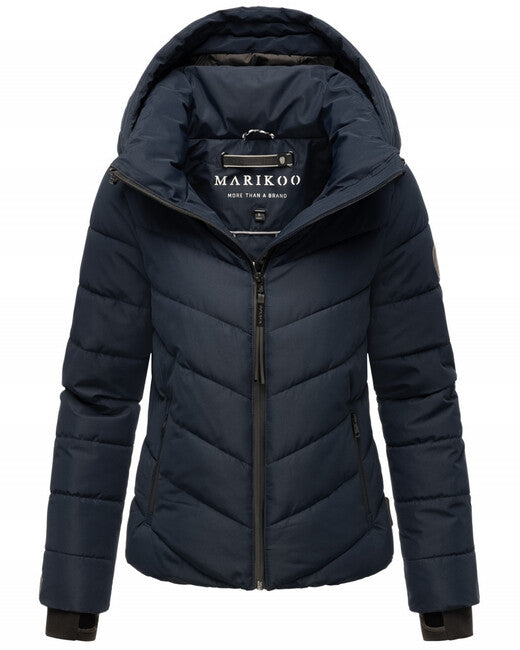Marikoo SAMUIAA damen-Winterjacke mit Kapuze, navy