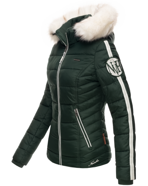 Navahoo KHINGAA´S damen Winterjacke mit Kapuze, grün