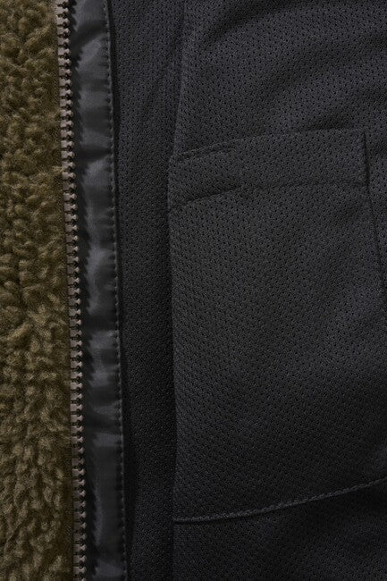 Brandit Teddy Fleece Jacket, Olive, Children's