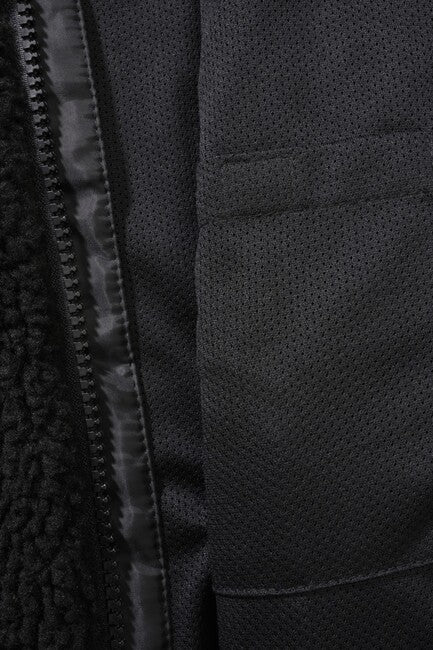Brandit Teddy kids' fleece jacket, black