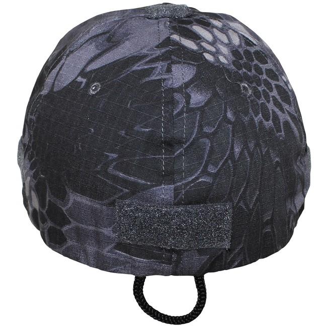 MFH Einsatz-Cap, mit klett, snake black
