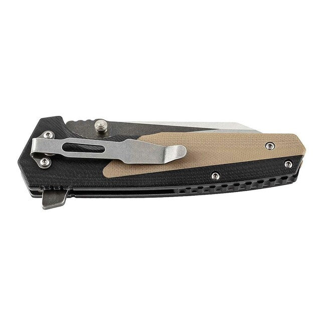 Herbertz Einhandtaschenmesser 9,5cm, g10 schwarz-grün