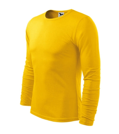 Malfini Fit-T LS herren Langarm-T-shirt, gelb