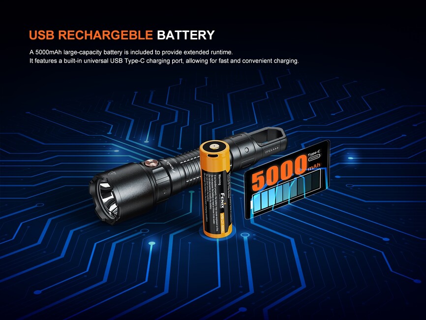 Fenix WF25RM Rechargeable Flashlight