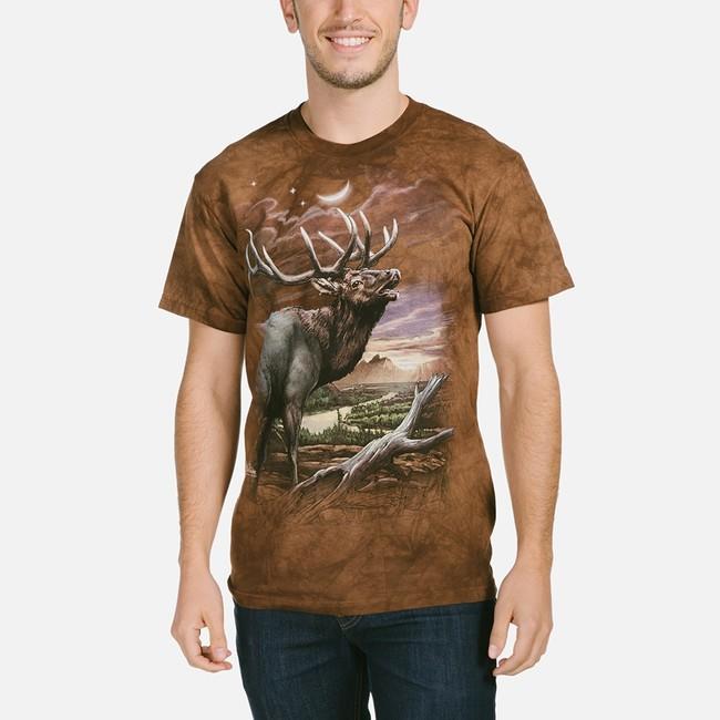 The Mountain tričko 3D Jeleň, unisex