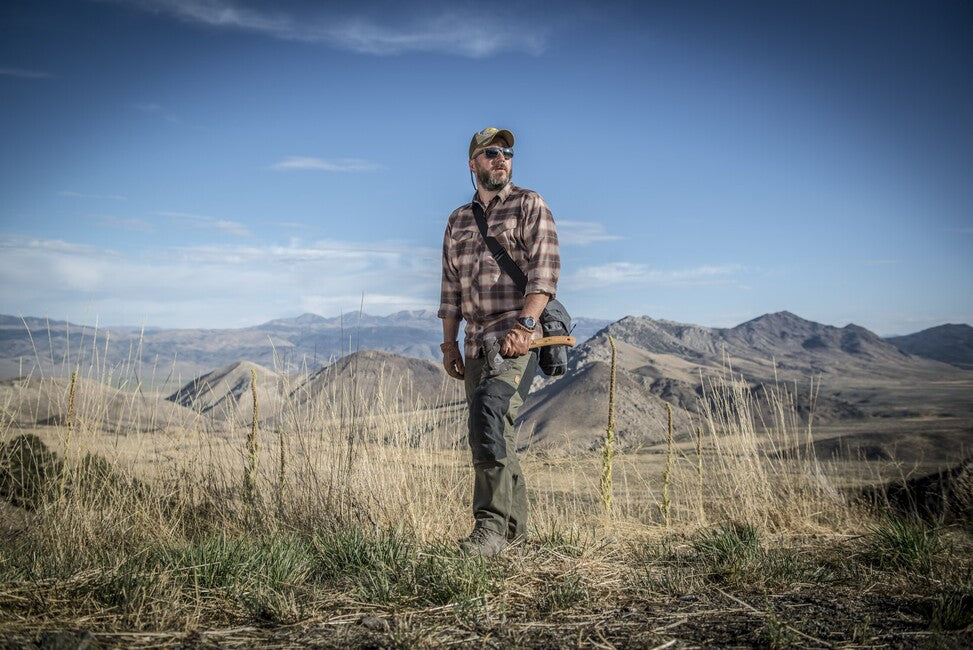 Helikon-Tex Woodsman Pants, Crimson Sky/Black