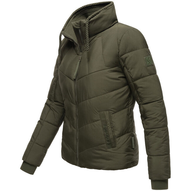 Navahoo Liebesfee damen Winterjacke, dunkeloliv