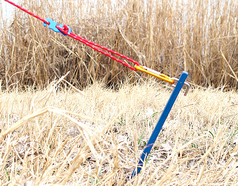 BasicNature Steady Stanove koliky 30 cm blau 4 Stk.