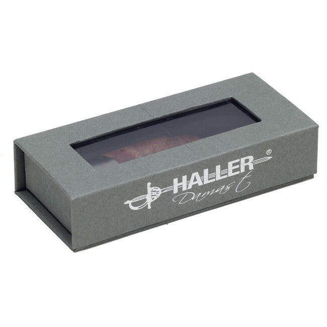 Haller Damast Survivalmesser mit damaststahl damast-tame wurzelholz 71lagen 80621
