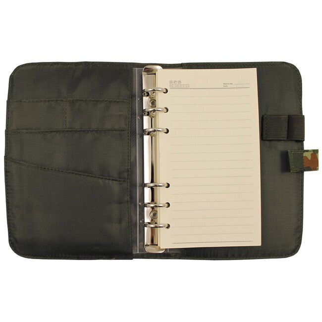 MFH tasche mit Notizbuch A6, bw camo