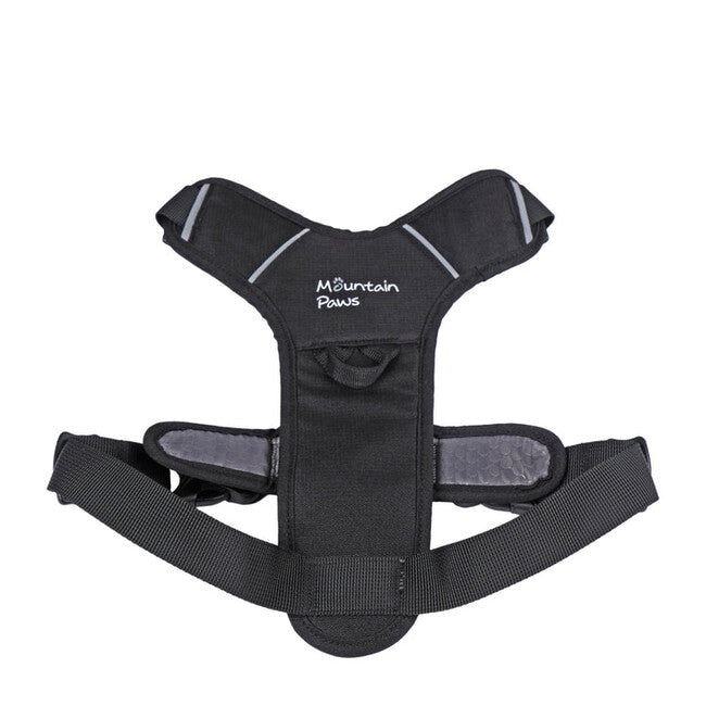 Mountain Paws Gepolstertes Hundegeschirr Hundegeschirr Medium, schwarz