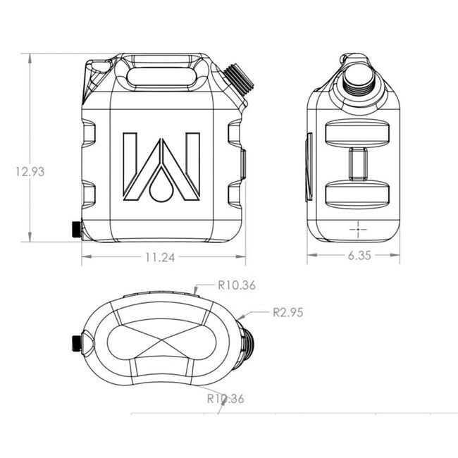 Klymit GoSpout 2 Gallon δεξαμενή νερού