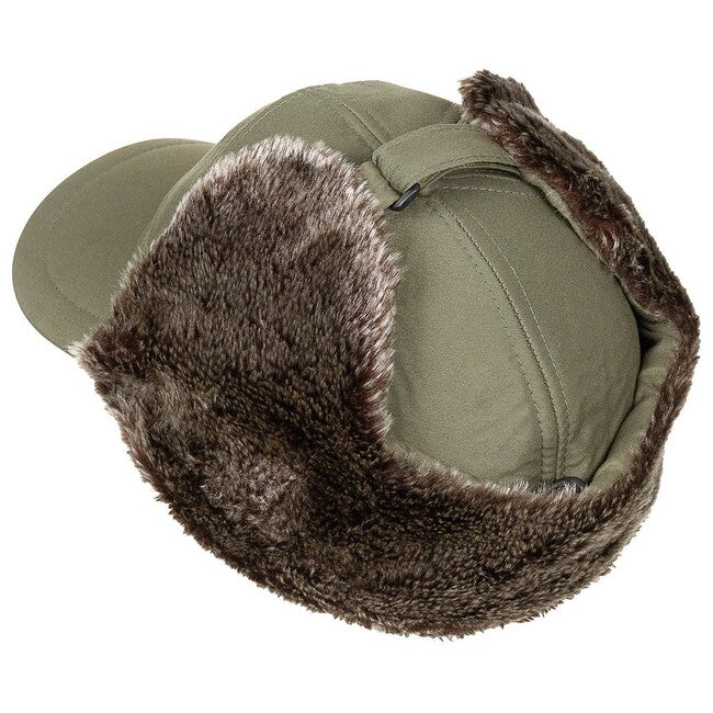 Fox Trapper wintermütze, od grün