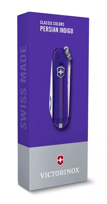 Victorinox Vreckový nôž Classic SD Transparent, fialová