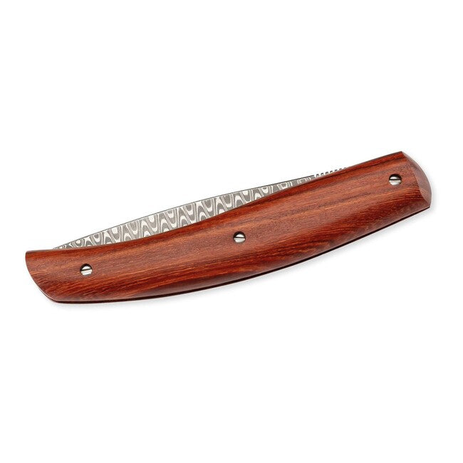 Herbertz Damast Sandel taschenmesser 8,5cm braun