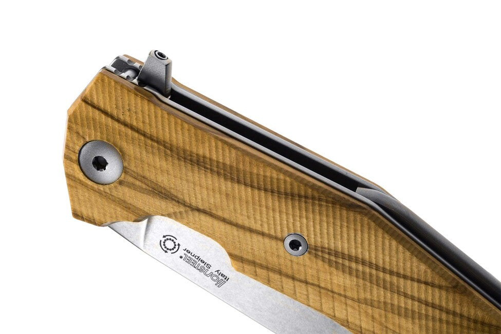 Lionsteel Sleipner KUR UL sehr robustes taschenmesser mit klinge