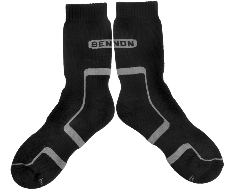 BENNON TREK SOCK Trekkingsocken, schwarz/grau