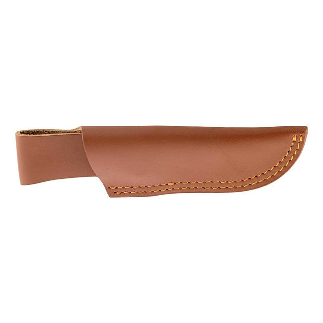 Herbertz Outdoormesser 10 cm, holz, micarta, lederscheide