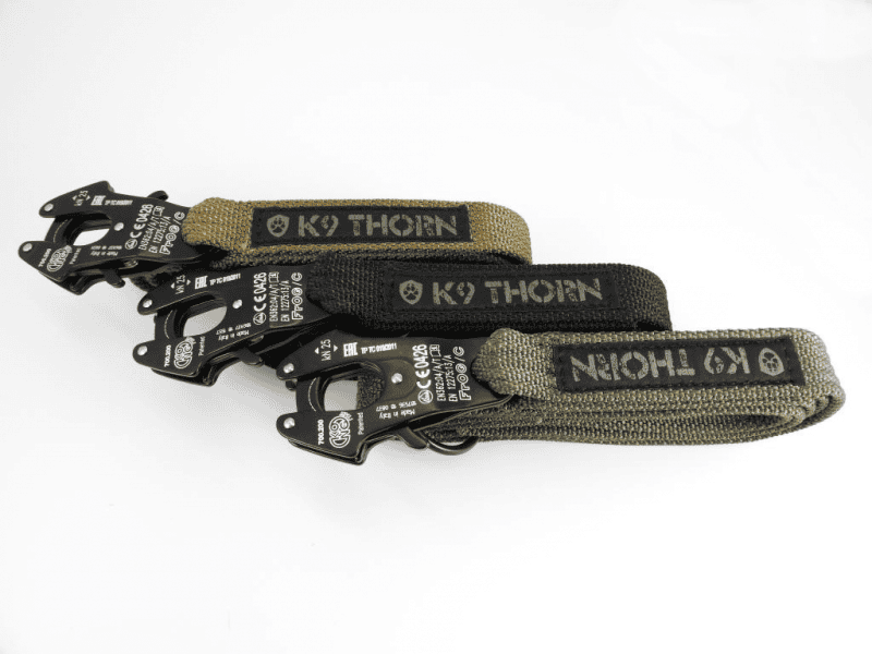 K9 Thorn Kong Frog leine mit 2 Griffen 150cm, oliv