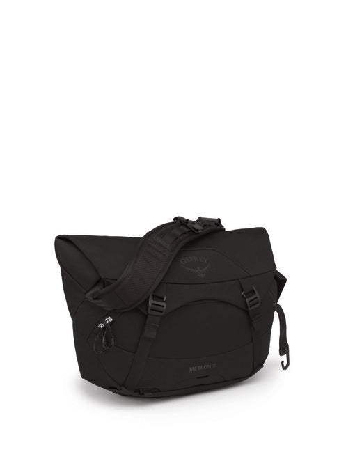 OSPREY METRON MESSENGER umhängetasche, schwarz