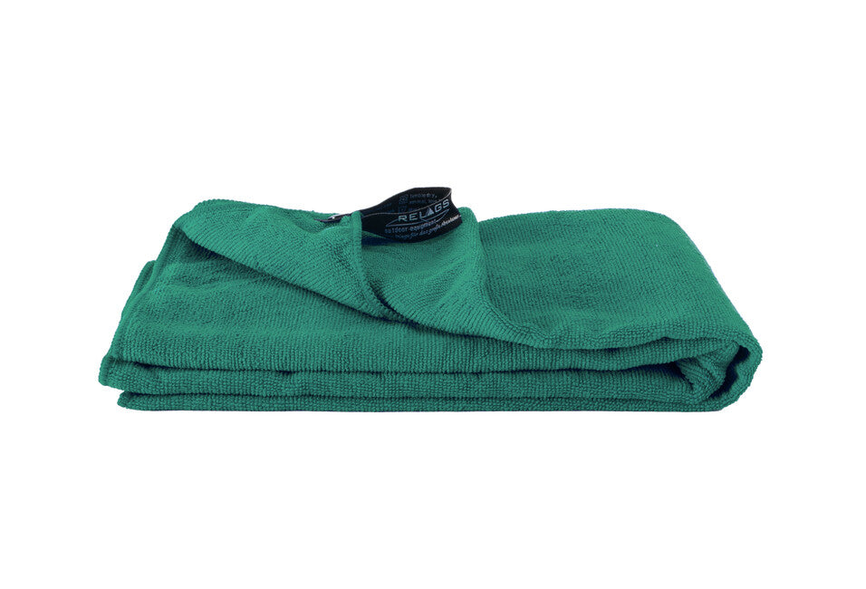 BasicNature Frottierhandtuch 75 x 150 cm ozeangrün mit Ärmel