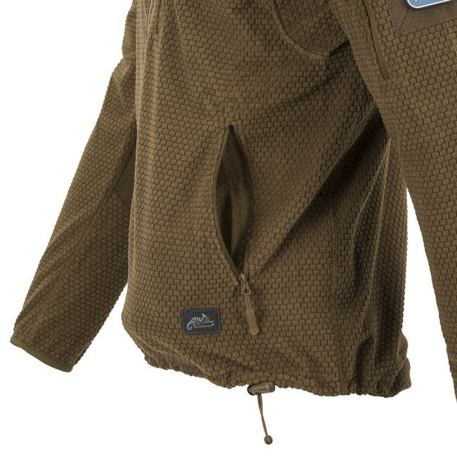 Helikon-Tex Alpha Hoodie Grid Fleece Shadow Grey