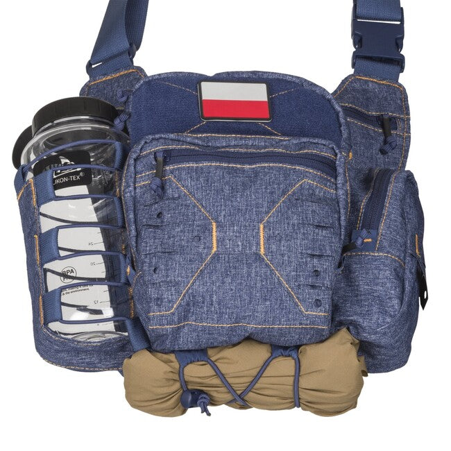 Helikon-Tex EDC Shoulder Bag, Black-Grey Melange