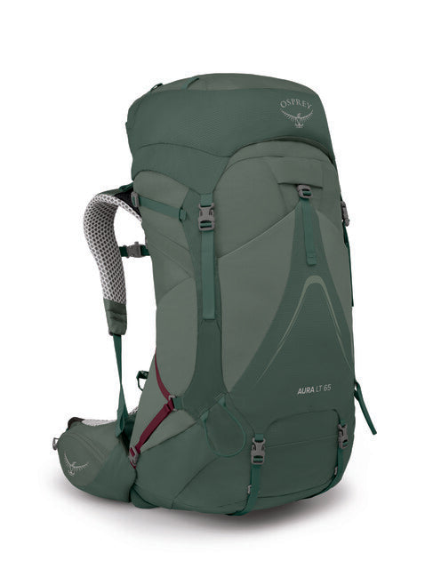 OSPREY AURA AG LT 65 Wanderrucksack, koseret/darjeeling spring gren