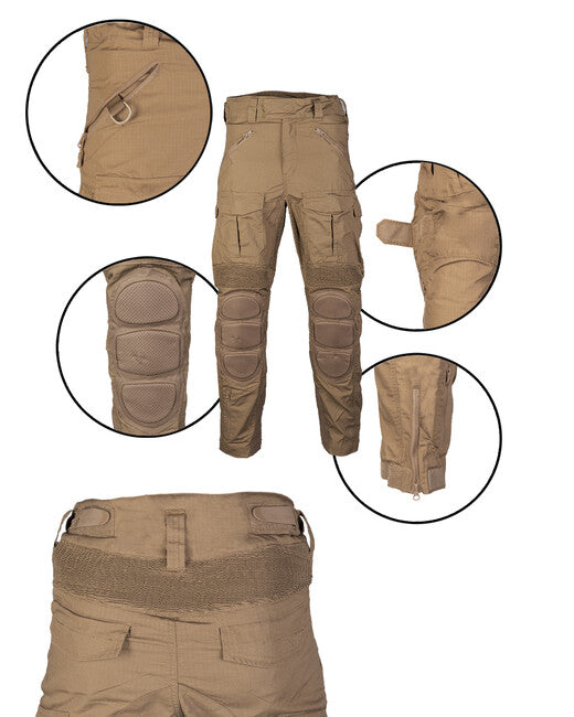 Mil-Tec COMBAT CHIMERA Hosen taktische dark coyote