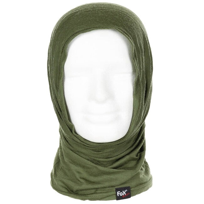 Fox Merino Lite halswärmer, od grün