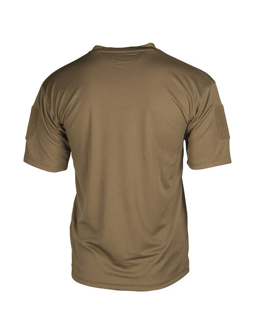 Mil-Tec QUICK DRY T-shirt taktisches kurzarm, coyote