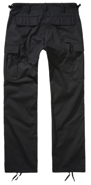 Brandit BDU Ripstop damenhose, schwarz