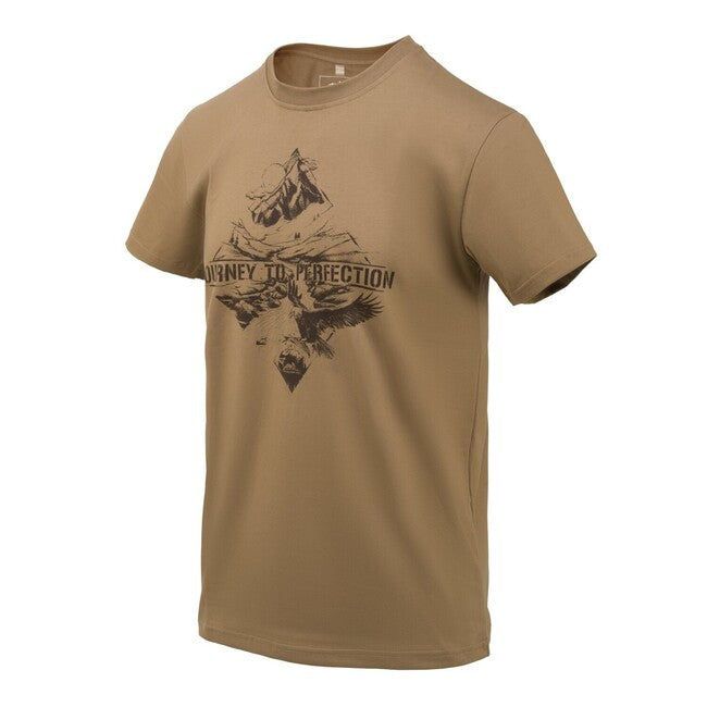 Helikon-Tex T-shirt (Mountain Stream) - u.s. brown