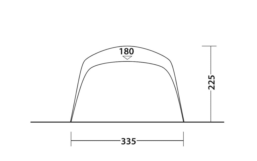 Outwell Air Shelter Tent Connector