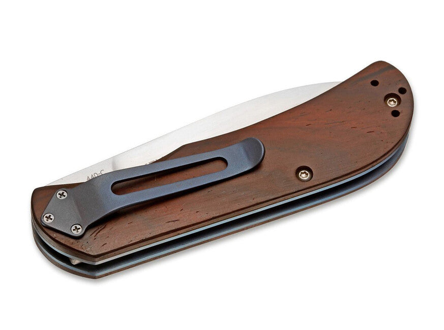 BÖKER Exskelibur II taschenmesser 7 cm, cocobolo holz, titan