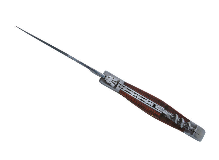 Laguiole DUB039 vreckovy Messer, cepel 12cm, ocel 420, rukovät braun staminy