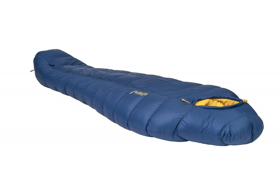 Patizon ULTRALIGHT G400 M Drei-Jahreszeiten-Schlafsack left, navy/gold