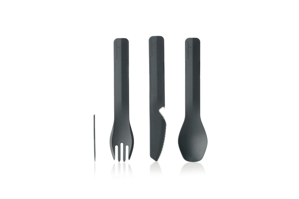 Humangear GoBites TRIO besteck grau