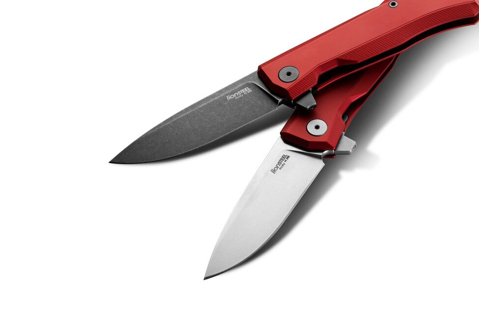Lionsteel Myto M390 MYTO MT01A RB Old Black ist ein High-Tech-EDC-schließmesser mit schwarzer stahlklinge