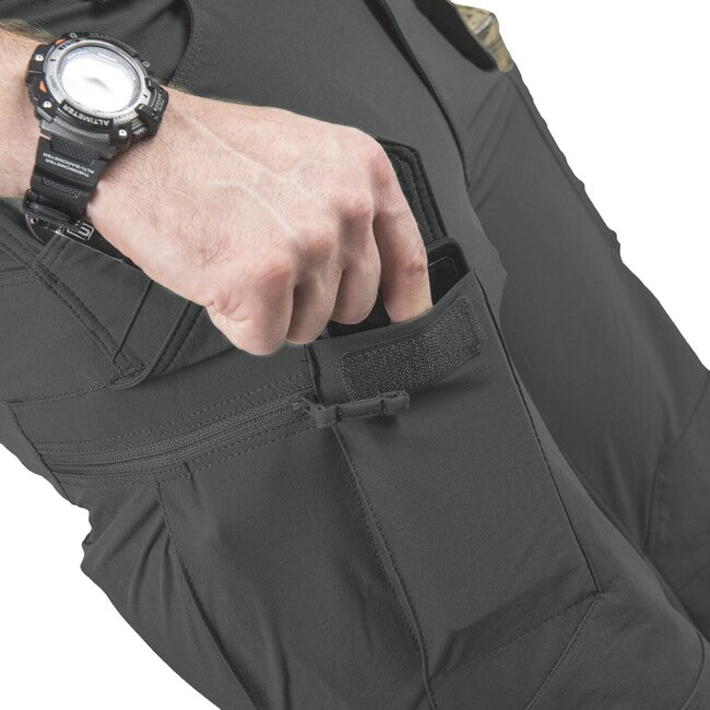 Helikon-Tex OTS 11 outdoor taktische shorts - VersaStrecth Lite - Ash Grey / Black
